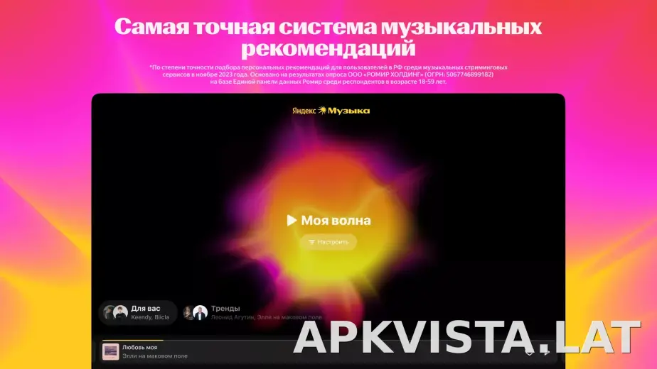 Яндекс Музыка скриншот 1